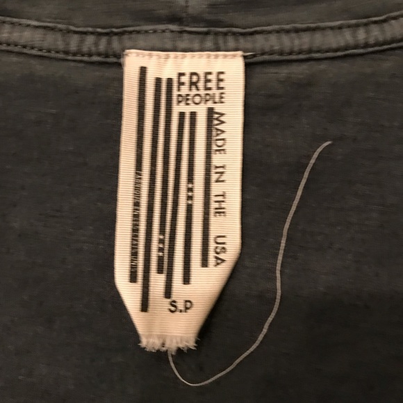 FREE PEOPLE STONEWASH TUNIC - Picture 5 of 5